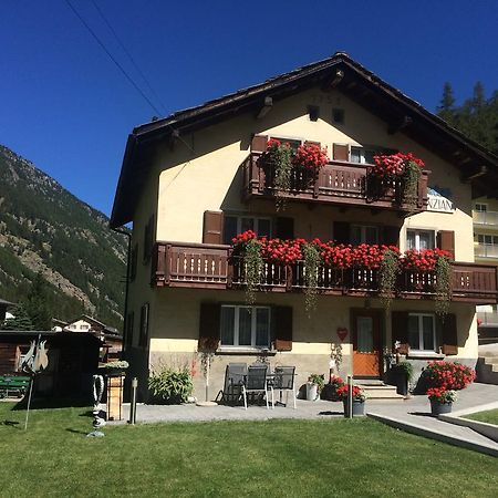 Apartment Enzian Saas-Grund Exterior foto